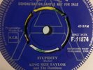 King size taylor Stupidity Decca Demo northern soul. MOD R&B