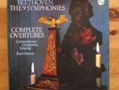6747 135 Beethoven 9 Symphonies & Complete Overtures Kurt Masur 9xLP Box NM/VG