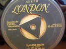 BILL HALEY & HIS COMETS TEN LITTLE INDIANS OG UK BLACK + GOLD LONDON 7