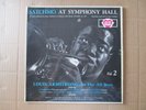 33 Giri - Vinile - Louis Armstrong - Satchmo At Simphony Hall Vol 1 e 2