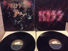 Kiss Alive Blue 2 Black text Label Vg+/Vg+ Insert first US press Ludwig Sterling