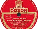 Zarah Leander - Ich weiß es wird einmal ein Wunder geschehen - 1942 - Take 3/1