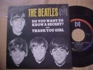 the beatles do you want to know a secret/ thank you girl rare veejay /  p/s