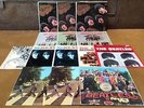 LOT:14 BEATLES STEREO LPs RUBBER 65 REVOLVER SGT HELP MEET ABBEY SECOND HARD DAY