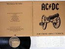 AC/DC FOR THOSE ABOUT TO ROCK WE SALUTE YOU ATLANTIC P-11068A Japan VINYL LP