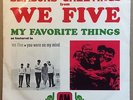 1968 We Five / Baja Marimba Band WLP 45 w/ Picture Sleeve • Xmas