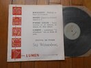 BACH-LISZT / S.WEISSENBERG piano LP LUMEN LD.3.400  Ed.1 Original Press