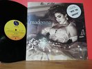 MADONNA NEW ZEALAND LP LIKE A VIRGIN 10 TRACKS + BIG STICKER - ANGEL RARE