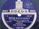 RARE JAZZ 78 The Travelers Breakaway / Ray Ventura Some Sweet Day FRA ODEON 78