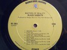 BLACK SABBATH Master of Reality DEATHMASK 11 title 1st label mislabel Masters