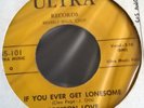 PRESTON LOVE / ROY EASTER - If You Ever Get Lonesome 45 ULTRA 1955 Soul R&B RARE