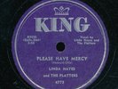 78tk-R&B -KING 4773-Linda Hayes w/ the Platters & Tony Williams
