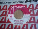 Aretha Franklin PROMO 45 record A NATURAL WOMAN, Atlantic 1967 sleeve EX