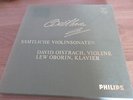 DAVID OISTRAKH+LEW OBORIN BEETHOVEN COMPL.VIOLIN 4LP DUTCH PHILIPS 835-245-48