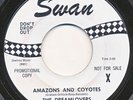 DREAMLOVERS on Swan —AMAZONS & COYOTES— r&b doo wop 45 | PROMO | VG++