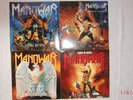 MANOWAR - BATTLE HYMNS - GODS OF WAR - KINGS OF METAL - WARRIORS OF THE WORLD
