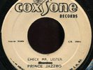 Prince Jazzbo - Check Mr Lester / Pablove Black - Black Wax Coxsone 7