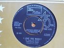 Fantastic Four - I Love You Madly 1968 UK 45 TAMLA MOTOWN EX