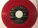 PAT CORDEL & CRESCENTS VICTORY 1001 MY TEARS / DARLING COME BACK RARE RED WAX 45