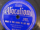 Vocalion 5481 Billie Holiday BODY AND SOUL 1940 78 rpm jazz E+
