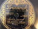 Bruns 6418 The Boswell Sisters CHARLIE TWO-STEP w Dorsey Brothers 78 rpm E+ 32'
