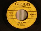 R+B JUMP BLUES,NORTHERN SOUL AL GARRIS,THAT'S ALL/I WONDER