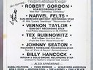 POSTER US Sun Records Charlie & Bubba Feathers SIGNED