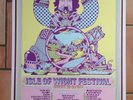 Original 1970 Isle of Wight POSTER Jimi Hendrix The WHO Doors FREE Taste TULL