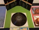 PINK FLOYD DARK SIDE OF THE MOON LP EARLY PRESS UK 2 POSTERS 2 STICKERS EX VG +