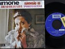 EUROVISION 1969 SIMONE DE OLIVEIRA EP FROM PORTUGAL 45 PS 7 *DESFOLHADA*
