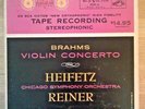 HEIFETZ BRAHMS VIOLIN CONC REINER RCA ECSD-4 2tr7.5 IPS Reel for staggered heads