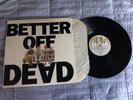 Better Off Dead Soundtrack Vinyl LP The Fixx Thinkman Teri Nunn Rupert Hine