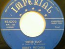 RARE ( R&B DOO-WOP 45 ) 1954 - BOBBY MITCHELL AND THE TOPPERS - BABY'S GONE VG+