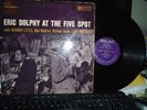 ERIC DOLPHY AT THE FIVE SPOT VOLUME 1 NEW JAZZ NJ 8260 PURPLE LABEL  MONO DG