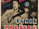 Elvis Presley Ps Ep 45 France Rca 75319 Rock N' Roll No 1 French Biem Rare