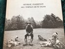 GEORGE HARRISON ALL THINGS MUST PASS ORIGINAL APPLE RELEASE W/POSTER