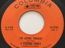 GARAGE PUNK A Passing Fancy I'M LOSING TONIGHT Columbia 45 rare KILLER mod PSYCH