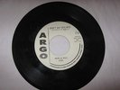 RON & BILL-Don't Say Bye Bye & It-Rarer Vocal Rock Teen 45-ARGO #5350 White Prom