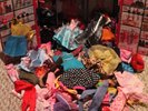 Vintage Barbie clothes and case  All in fair to very good condition all for one