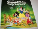 Walt Disney's Snow White and the Seven Dwarfs Original Soundtrack Vinyl Record