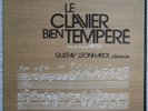 LEONHARDT BACH WELL TEMPERED 1st FRENCH STEREO BOX (5 LP) HARMONIA MUNDI NM