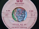 HEAR Prince Carter 45 Shake Me Up/Mr Pawnshop GO R&B rocker doo wop Sonny Bono