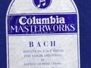 283g4.  Alfred Dubois - Sonata #5 in F Minor (Bach)-Columbia Royal Blue Set 187