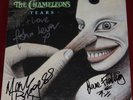 The Chameleons Promo Single Tears Spain SIGNED Autogramm signiert