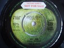 Beatles Hey Jude 1968 Apple Label 1st Pressing Factory Sample (Demo) + Sleeve