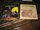 NECROPHAGIA 1987 Season Of The Dead EX LP  & 1990 Ready For Death NM LP - metal