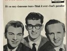 THE CRICKETS (BUDDY HOLLY) It's So Easy (1963 Coral EP FEP-2014) Autographed