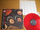 BEATLES – RUBBER SOUL  Original mono record with Red wax    Japan