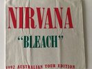 Nirvana Bleach Green lp ‘92 Australian Tour Edition w/cloth & poster Lmtd to 500