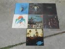 THE EAGLES-JOE WALSH-7 LP'S-TEXTURED COVERS-HOTEL CALIFORNIA-DESPERADO-MORE